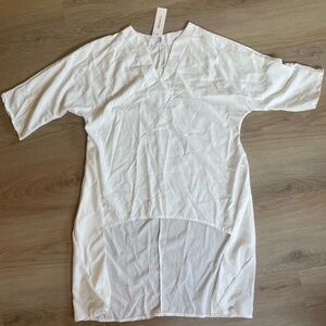 Elegant White Women's Dress